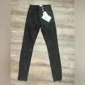FRAME Le High Skinny Patchwork Midrise Jeans